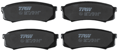 Bremsbelagsatz Scheibenbremse Hinterachse für TOYOTA LEXUS FJ CRUISER FORTUNER