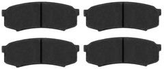 Bremsbelagsatz Scheibenbremse Hinterachse für TOYOTA LEXUS FJ CRUISER FORTUNER