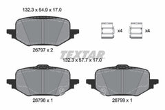 Bremsbelagsatz Scheibenbremse Hinterachse für MAZDA CX-60 CX-80