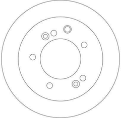 2x Bremsscheibe Hinterachse für KIA SORENTO I VAN