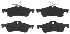 Bremsbelagsatz Scheibenbremse Hinterachse für DAIHATSU TOYOTA CHARADE VIII