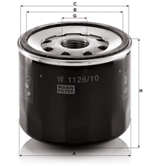 Ölfilter für MITSUBISHI NISSAN VOLVO MASSEY FERGUSON PERKINS INGERSOLL-RAND