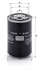 Ölfilter für HINO HITACHI MASSEY FERGUSON AMERICANMOTORS(FORD) CATERPILLAR