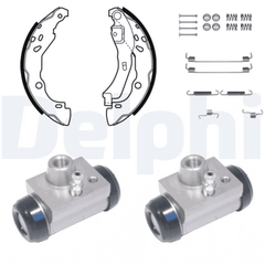 Bremsbackensatz Hinterachse für RENAULT DACIA CLIO I II IV LOGAN LOGAN/STEPWAY