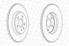2x Bremsscheibe Hinterachse für AUDI A4 Allroad B8 Avant A5 Sportback Cabriolet