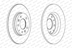 2x Bremsscheibe Hinterachse für MAZDA 6 Station Wagon Stufenheck Hatchback