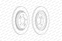 2x Bremsscheibe Hinterachse für HYUNDAI KIA GRANDEUR i30 FASTBACK Kombi IONIQ