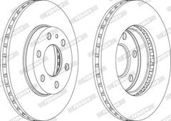 Bremsscheibe Vorderachse für IVECO DAILY III Pritsche/Fahrgestell IV Bus V