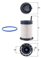 Kraftstofffilter für AUDI VW A6 C7 Avant Q7 Q8 Van TOUAREG