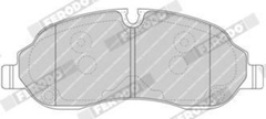 Bremsbelagsatz Scheibenbremse Vorderachse für FORD TOURNEO CUSTOM V362 Bus