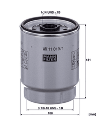Kraftstofffilter für VOLVO RENAULT TRUCKS 9700 9900 B11 FH II III FM FMX