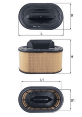 Luftfilter für MASERATI GHIBLI III LEVANTE SUV QUATTROPORTE VI
