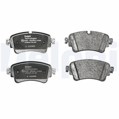 Bremsbelagsatz Scheibenbremse Hinterachse für AUDI VW A4 Allroad B9 Avant A5