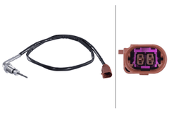 Sensor Abgastemperatur für AUDI SEAT SKODA VW Q3 Sportback TARRACO KODIAQ I