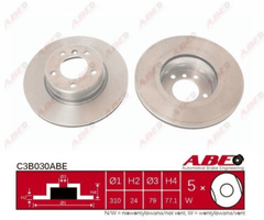 Bremsscheibe Vorderachse für BMW 5 Touring
