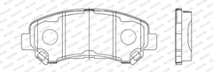 Bremsbelagsatz Scheibenbremse Vorderachse für NISSAN SUZUKI JUKE QASHQAI / +2 I