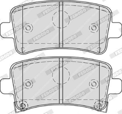 Bremsbelagsatz Scheibenbremse Hinterachse für OPEL SAAB CHEVROLET INSIGNIA A