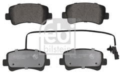 Bremsbelagsatz Scheibenbremse Hinterachse für NISSAN OPEL RENAULT INTERSTAR