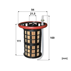 Kraftstofffilter für ALFA ROMEO CITROËN FIAT LANCIA OPEL PEUGEOT MASERATI JEEP