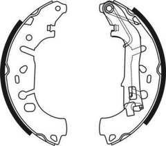 Bremsbackensatz Hinterachse für CITROËN FIAT OPEL PEUGEOT NEMO