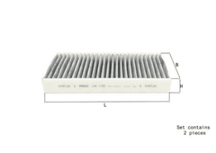 Filter Innenraumluft für BMW MINI 1 2 Coupe Active Tourer Gran i3 X1 X2 Van