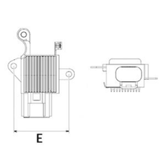 Lichtmaschine Generatorregler für FORD VOLVO