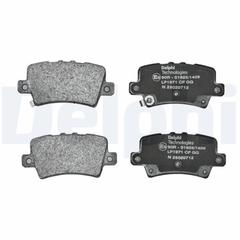 Bremsbelagsatz Scheibenbremse Hinterachse für HONDA CIVIC VIII Stufenheck