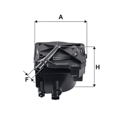 Kraftstofffilter für CITROËN FIAT FORD MAZDA PEUGEOT SUZUKI VOLVO SANTANA MINI