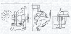 Ölpumpe für CITROËN PEUGEOT BERLINGO / FIRST Großraumlimousine MULTISPACE C2 C3