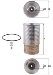 Ölfilter für AEBI MERCEDES-BENZ SSANGYONG DAEWOO PUCH TT 124 Stufenheck T-Model