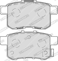 Bremsbelagsatz Scheibenbremse Hinterachse für HONDA ACCORD VIII Tourer IX
