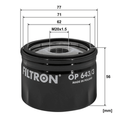 Ölfilter für ALFA ROMEO LADA LANCIA MITSUBISHI NISSAN OPEL RENAULT SUZUKI DACIA