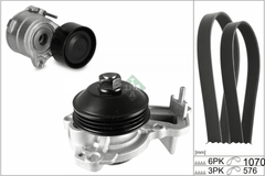 Wasserpumpe + Keilrippenriemensatz für CITROËN OPEL PEUGEOT DS C3 AIRCROSS II /