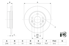 2x Bremsscheibe Hinterachse für RENAULT GRAND KANGOO III Großraumlimousine RAPID