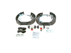 Bremsbackensatz Hinterachse für CITROËN PEUGEOT C3 I C2 ENTERPRISE Pluriel 1007