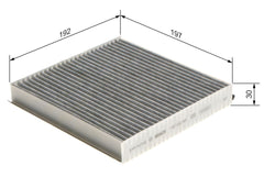 Filter Innenraumluft für JAGUAR XF I XJ SPORTBRAKE
