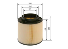 Luftfilter für AUDI A5 A4 B8 Avant Cabriolet Sportback Q5 Van