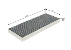 Filter Innenraumluft für CITROËN PEUGEOT FIAT LANCIA C8 Van 807 ULYSSE