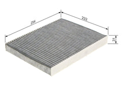 Filter Innenraumluft für SKODA VW SEAT AUDI FABIA IV KAMIQ SCALA POLO VI