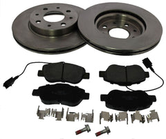 Bremsensatz Scheibenbremse Vorderachse für FIAT FORD 500 C KA