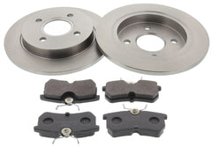 Bremsensatz Scheibenbremse Hinterachse für FORD FIESTA V FOCUS I Stufenheck