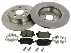 Bremsensatz Scheibenbremse Hinterachse für FORD LAND ROVER GALAXY II S-MAX
