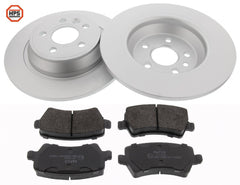 Bremsensatz Scheibenbremse Hinterachse für FORD LAND ROVER GALAXY II S-MAX