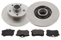 Bremsensatz Scheibenbremse Hinterachse für SEAT VW TOLEDO I CORRADO GOLF III