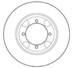 2x Bremsscheibe Vorderachse für HYUNDAI COUPE I II LANTRA Kombi