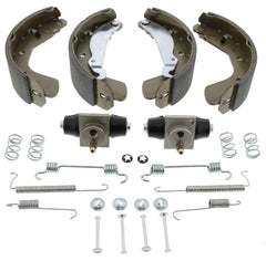 Bremsbackensatz Hinterachse für OPEL ASTRA F Stufenheck CC Caravan Cabriolet