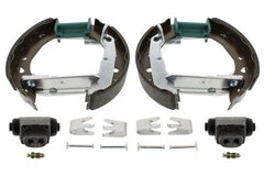 Bremsbackensatz Hinterachse für FORD MAZDA FIESTA IV KA PUMA 121 III