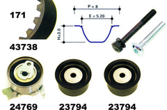Zahnriemensatz für OPEL CHEVROLET DAEWOO BUICK ANTARA A FRONTERA B OMEGA