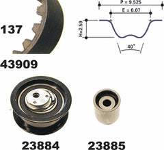 Zahnriemensatz für FORD SEAT VW GALAXY I ALHAMBRA CORDOBA Vario IBIZA II INCA