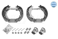 Bremsbackensatz Hinterachse für CITROËN PEUGEOT C2 C3 I Pluriel 1007